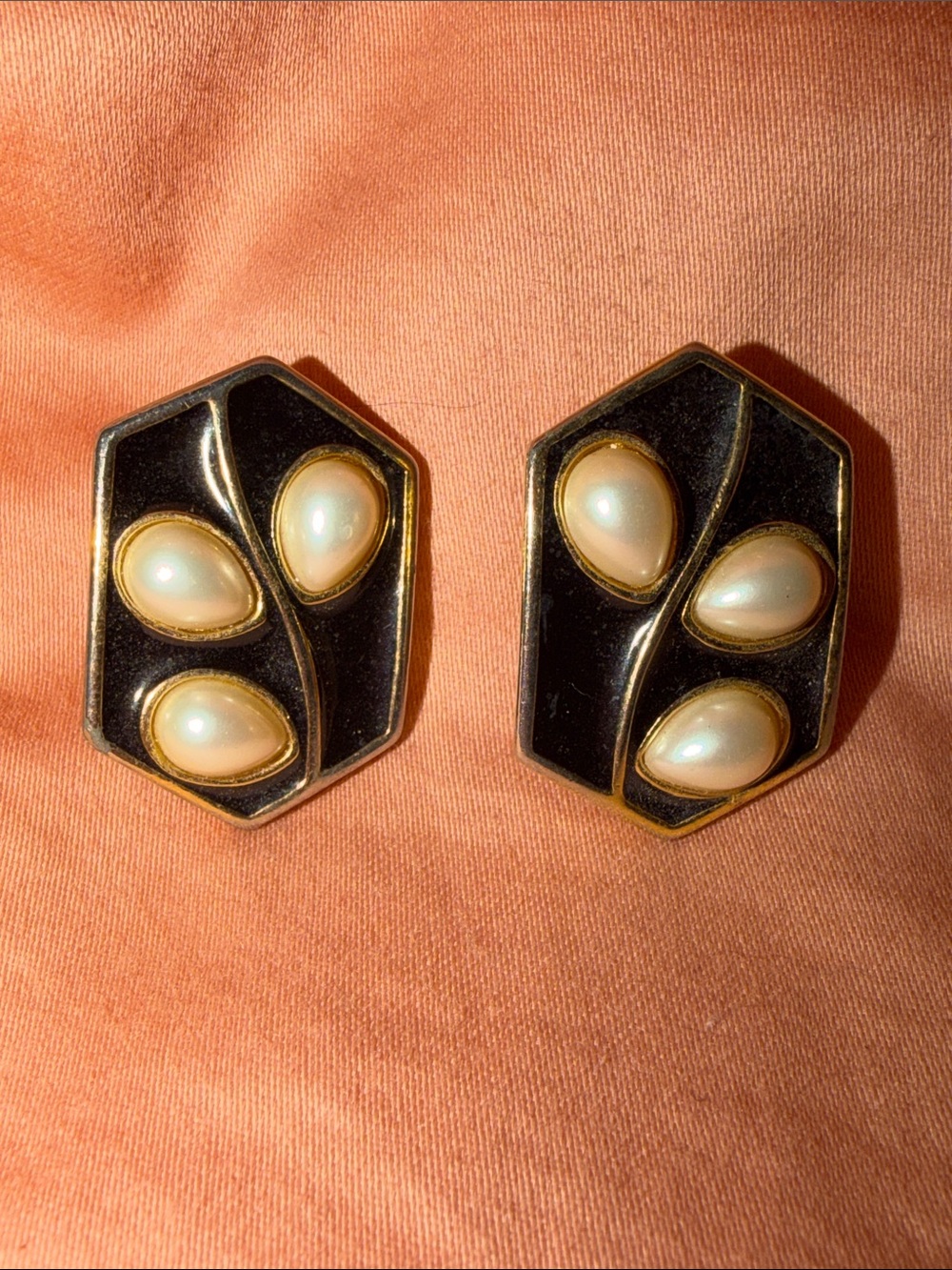 Vintage Trifari Clip Earrings